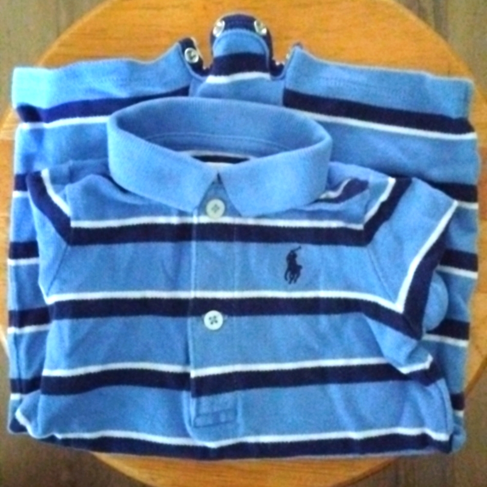 Ralph Lauren Boys Infant Rumper
